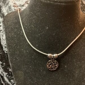 Unisex leather necklace